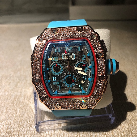 Men’s high end luxury Watch, waterproof mechanical watch, 3 dialed watch - Picture 1 of 7